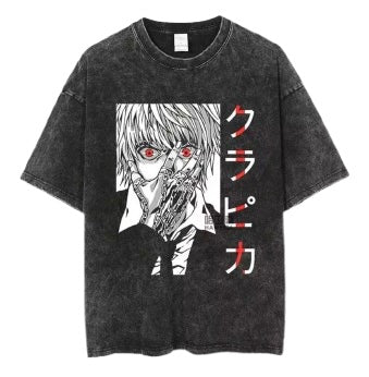 Kurapika Red Eyes Vintage Washed T-Shirt