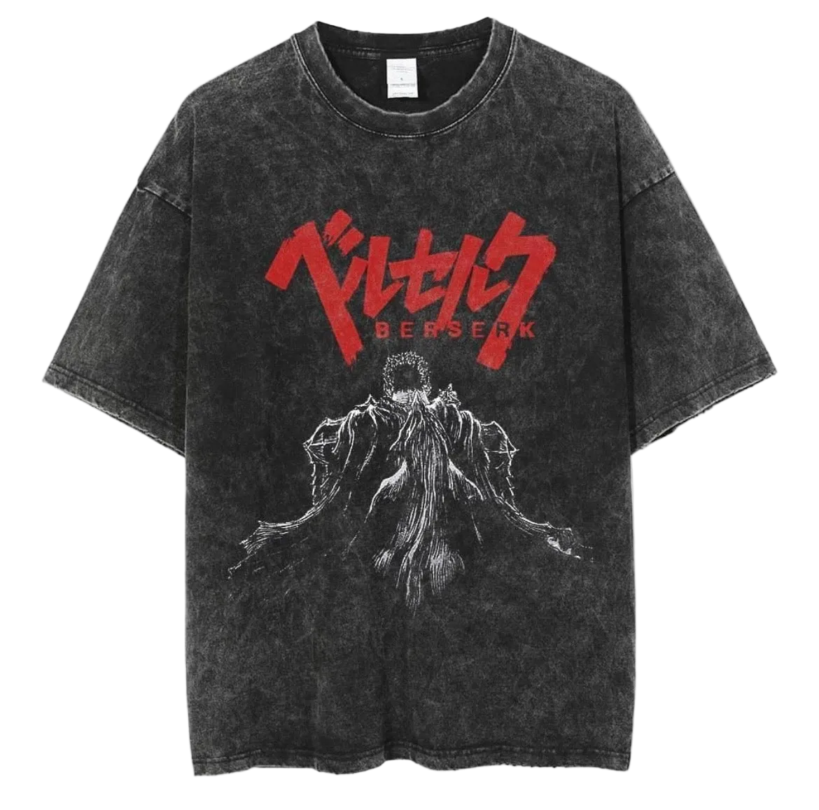 Berserk Guts Shadow Vintage Washed T-Shirt