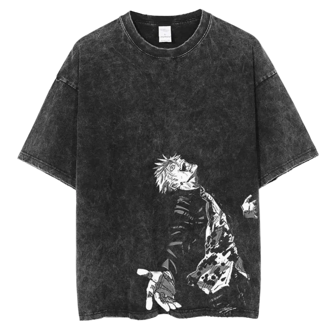 Jujutsu Kaisen Dark Aura Vintage Washed T-Shirt