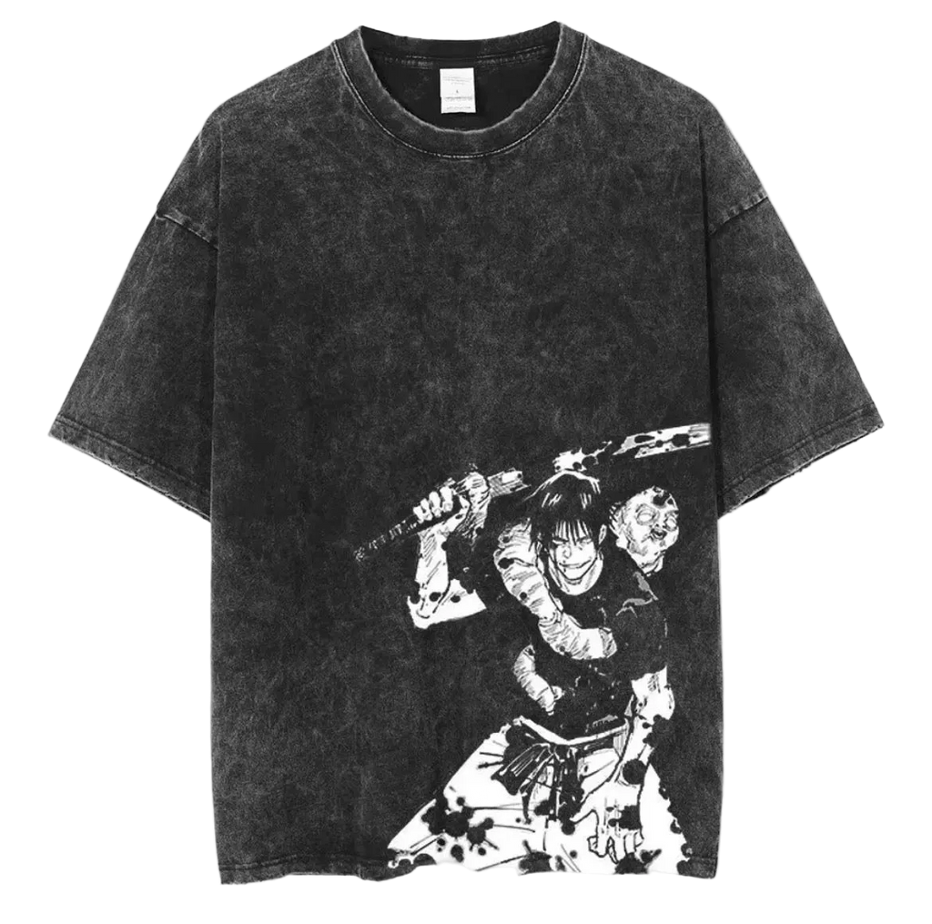 Jujutsu Kaisen Swordfighter Vintage Washed T-Shirt