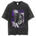 Satoru Gojo Purple Frame Vintage Washed T-Shirt