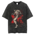 Baki Hanma Fighter Pose Vintage Washed T-Shirt